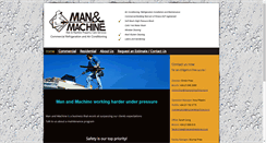 Desktop Screenshot of manandmachine.co.nz